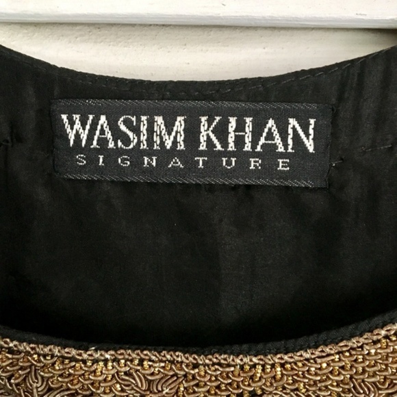 {Wasim Khan} Indian Bohemian Embroidered Dress, S - Picture 6 of 8